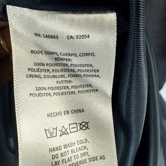 Anthropologie Mare Mare Longline Vest Women's XL Charcoal Gray Lined Notch Lapel - Picture 5 of 9